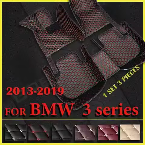 Car Floor Mats For BMW 3 F30 325i 330i 320i 318i Five Doors 2013 2014 15 16 17 18 19 Foot Pads Carpe