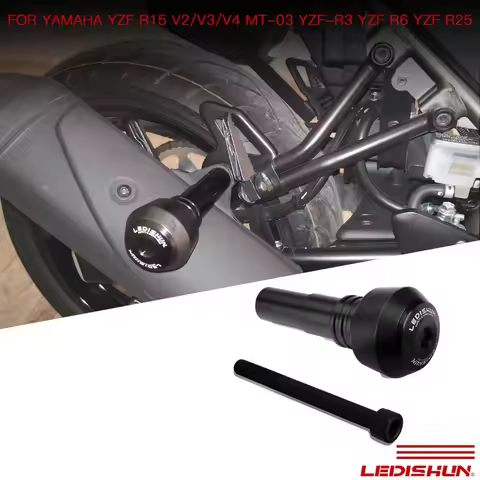 Motorcycle accessories Frame Exhaust Anti-Fall Sliders Crash Protection For Yamaha YZF R15 V2/V3/V4 
