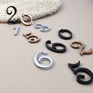 3D Three-Dimensional Simple Number Plate Acrylic Number House Number Room Number Plate Household Hou