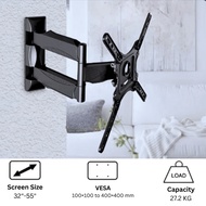 P4 Universal TV Wall Bracket 32–55 Inch LED LCD Fits VESA 100x100–400x400 Holds 60lbs 27.2kg