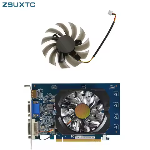 PLD08010S12H For GIGABYTE GT 730 760 630 220 440 graphics card fan 75MM 12V 0.25A GT440 GT610 GT730 