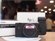 [ 香港行貨 ] Sigma fp-L / fpl + EVF 保用至2029年1月 完美無暇