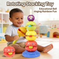 Bell Toy Stacking Fun Tower Educational 1-2-year-old 6-month-old