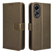 Cho Oppo A58 4G Vỏ điện thoại nắp gập chủ đứng trường hợp Oppo A58 4G trường hợp ví mặt sau bằng da