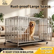 Dog Cage Pet Cage Sangkar 不锈钢狗笼 Dog House Dog Cage Stainless Steel Cage Dog Cage Large Dog Crate