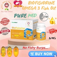 PureMed Biofisiorine (High Strength Fish Oil omega 3 with Squalene Oil) minyak ikan omega 鱼油
