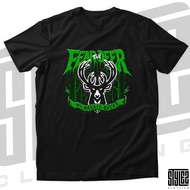 FEAR THE DEER BUCKS BASKETBALL T SHIRT
