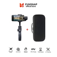 FUNSNAP CAPTURE GIMBAL 2S STABILIZER 3-AXIS SET  + HARD CASE UNTUK HP