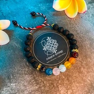 Gelang Tridatu Cakra 7 Batu Kristal