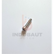 Bolt L M6x25 Thread 10 Chrome Key L5 6x25 M6 6mm