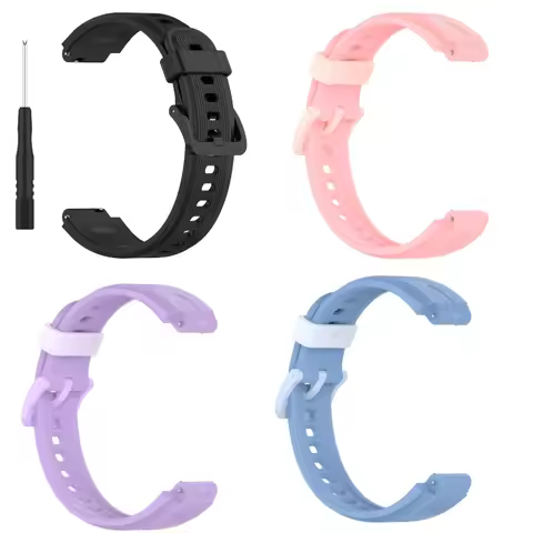 Silicone Band Watch Quick Release Bracelets for Children Xaiomi Watch 15mm Replacement Waterproof St