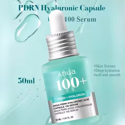 ANUA Skin Care Essence Hyaluronic Acid Capsule 100 Serum Blue Radiant Face Serum for Glass Skin Kore