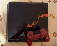 PS4 pro 特別版套裝 Monster Hunter 主機 手掣 魔物獵人：世界 利奧雷烏斯 雄火龍 特別仕樣限量版 Monster Hunter: World Liolaeus Edition 