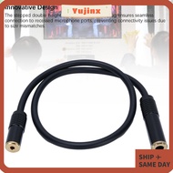 YUJINX 3.5mm to 6.35mm, Plug and Play Professional Stereo Sound Cable, Durable Gold Plated 6.35mm 1/