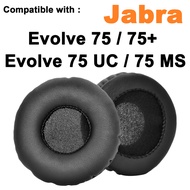 Suitable for Jabra Evolve 75 / 75+ / 75 UC / 75 MS replaceable earphone sponge earflap ear pad