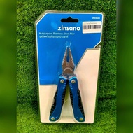 ZINSANO ชุดมีดอเนกประสงค์ รุ่น ZOOCX04 Mutipurpose Stainless Steel Plier ชุดมีดพร้อมคีม ใช้ตัด การดั