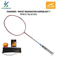 Hundred Aeroblast 7 Pink/LT Blue Badminton Racket
