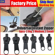 Instant Zipper Universal Fix Zipper Repair Kit Replacement Zip No Sewing