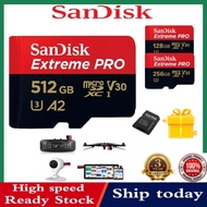 Sandisk 128GB Extreme Micro SD Card 512GB 256GB 64GB 32GB Memory Card 190MB/s C10 A2 U3 for CCTV/pho