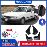 For Nissan Sentra B13 Sunny Tsuru V16 Genesis 1990~1994 Mudguards Mudflaps Fender Mud Flap Splash Mu