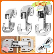 LIAOY Cabinet Hinge, 90 Degree No Pre-drilled Spring Hinges, Noiseless Soft Close Concealed Hidden Damper Buffer Kitchen