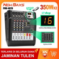 NEW BAXS PMX402D/PMX402S-USB 4-channel mixer built-in amplifier 350W*2 with Bluetooth stage professi