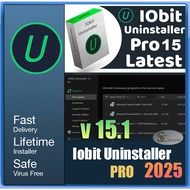 IObit Uninstaller Pro 15.1  for windows 64bit (latest Nov 2025)