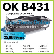 B411 B431 Compatible to OK* Drum B411d B411dn B431d B431dn MB461 MB471 MB471dnw MB471w MB491 MB491dn
