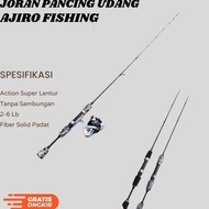 Code Mega Sale Joran Pancing Udang Murah Super Lentur Custom 1 Set 100