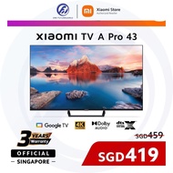 [Official Warranty] NEW 2023 Xiaomi TV | A Pro 43 Inch | 4K UHD | 60Hz | Google TV | HDR 10 | Dolby Vision