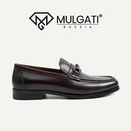 Giày lười nam MULGATI Horsebit Loafer mũi viền - F727A