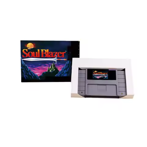 Soul Blazer RPG game Card for SNES EUR PAL USA NTSC 16bit Game Consoles video game Cartridge