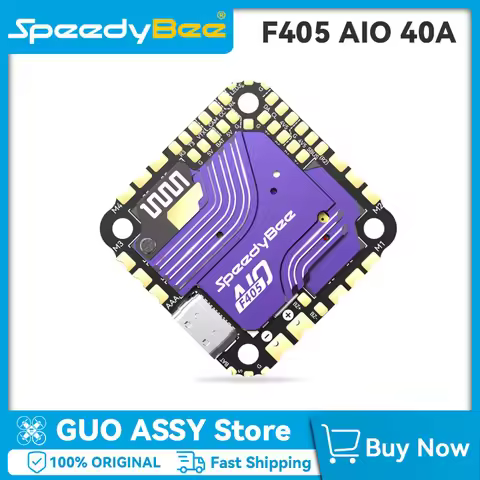 Speedybee F405 AIO 40A 25x25mm Flight Controller DIY ICM-42688P STM32F405 for DJI O3/RunCam Link/Cad
