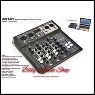 MIXER ASHLEY OPTION 402 / MIXER AUDIO ASHLEY 402 4 CHANNEL,USB DAN