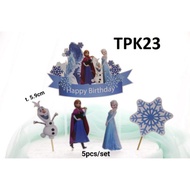 Frozen Skewer Topper contains 5 pieces (TPK23)