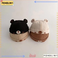 FENGLIN Baby Docker Cap, Bear Ear Cartoon Toddler Melon Hat, Fashion Adjustable Kids Beanie Cap Spri