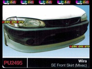 PU2495 Proton Wira SE PU Front Skirt (Mivec) Body kit Bodykit