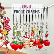 (MULTIPLE MODELS) Phone strap I charm Phone strap Fruit and cake I Airpods I Camera strap I by Eli