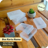 Business Card Box Plastic Business Card Storage Box