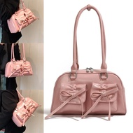 HSV Shoulder Bags for Girl Women Solid Color Handbag Underarm Bag