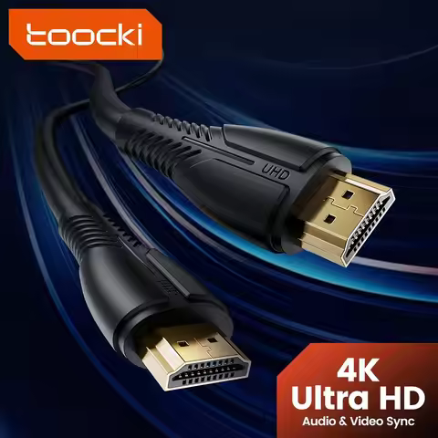 Toocki HDMI 2.0 Cable 4K Cable for PS5 PS4 PS3 Xbox Fire TV Stick Blue Ray Player HDR High Speed Eth