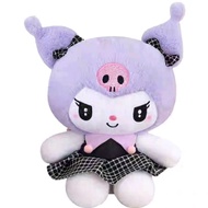 55cm big size  Kuromi purple dark gothic plushie bear stuffed toy