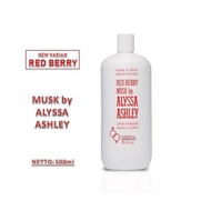 MUSK ALYSSA ASHLEY RED BERRY LOTION 500ML MUSK ALYSSA RED BERRY LOTION