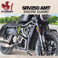 [Ready Stock] QJMotor SRV250 AMT Engine Guard Crashbar