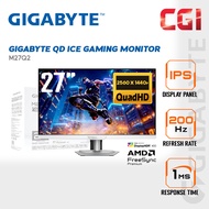 GIGABYTE 27" M27Q2 QD ICE QHD HDR400 IPS G-Sync 200Hz 1ms Ergonomic Gaming Monitor
