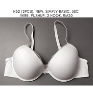 N32. SIMPLY BASIC BRA 38C