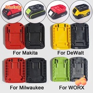 UMISTY DIY Adapter, Durable ABS Battery Connector, Portable Charging Head Shell for Makita/DeWalt/WORX/Milwaukee 18V Lithium Battery