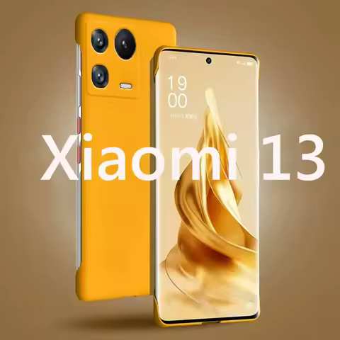 Frameless Slim Skin Hard PC Back Cover Case For Xiaomi 13 14 13T Pro Lite Xiaomi13 Pro 12X 12 Pro 12
