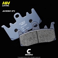 {Fengchuan Motorcycle} Violent Vise PBF B04 Ceramic Composite Pad Suitable For AK-550 AK Calipers Ra