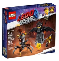 LEGO 70836 Battle-Ready Batman™ and MetalBeard (The LEGO Movie 2) 168pcs 2+ lego Đồ chơi gạch Hoàn t